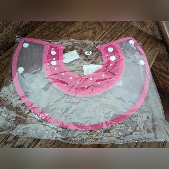 Pet Cone Soft Dotted Recovery Collar for pets After Surgery size Small 6.3-7.8" - Picture 3 of 8